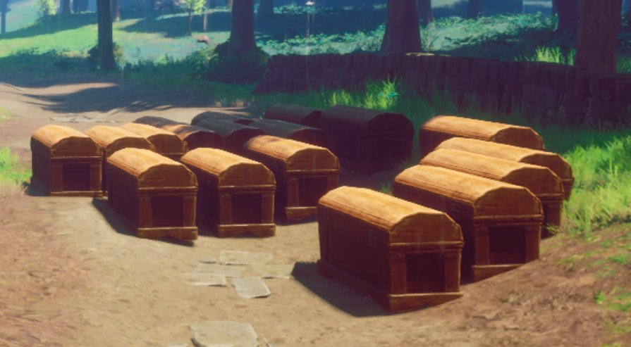 RuneScape: Dragonwilds — 50 Large Chests Built (PlayStation, Xbox & PC) — MessyModdingStore