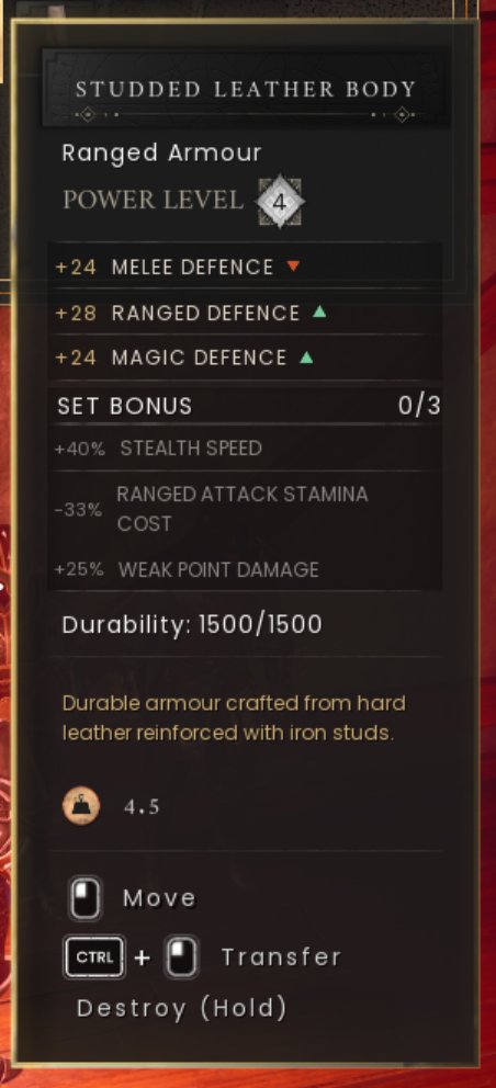 RuneScape: Dragonwilds — Best Armor and Weapon Sets for Archer (PlayStation, Xbox & PC) – image 3