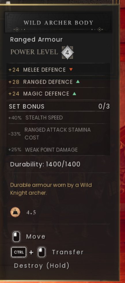 RuneScape: Dragonwilds — Best Armor and Weapon Sets for Archer (PlayStation, Xbox & PC) – image 2