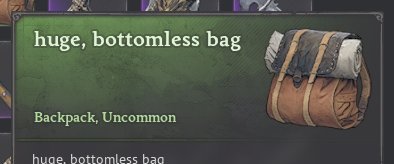 ☑️ 【WINDROSE】⚡️ HUGE BOTTOMLESS BAG WITH 1000+ INVENTORY SLOTS 💯% SAFE